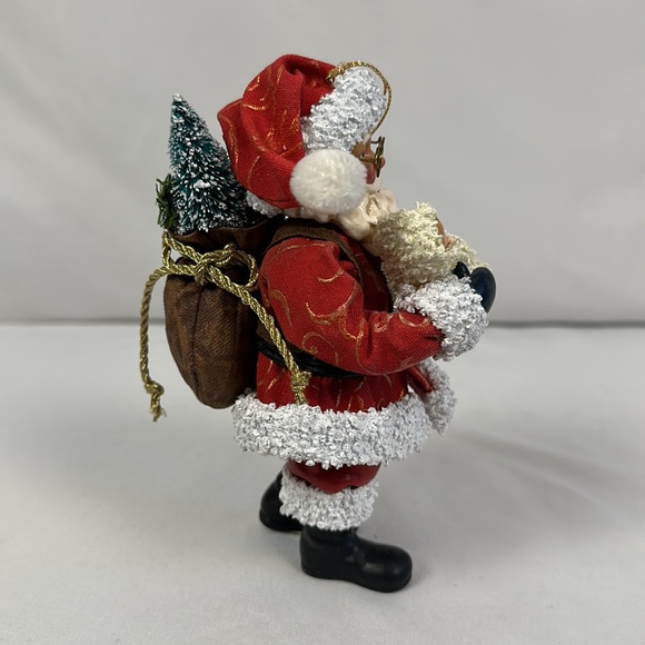 Santa Claus Possible Dreams Newborn Christmas Ornament 2000 clothique decor - Picture 5 of 16